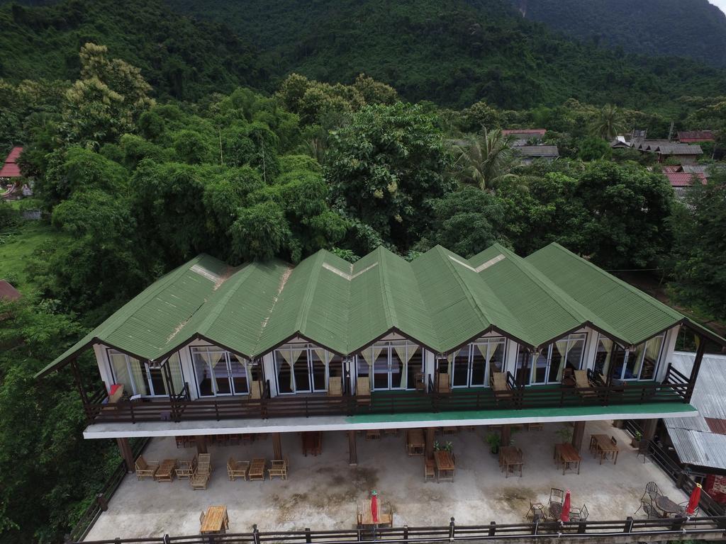 Ning Ning Guesthouse Muang Ngoi Luaran gambar