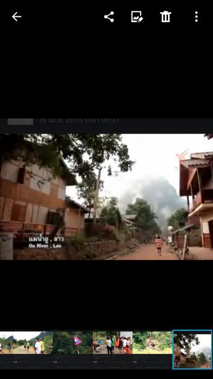 Ning Ning Guesthouse Muang Ngoi Luaran gambar