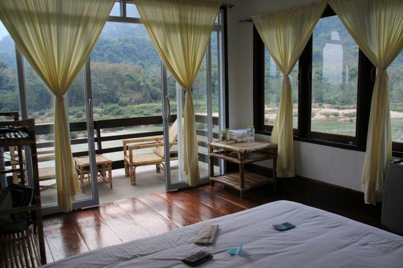 Ning Ning Guesthouse Muang Ngoi Luaran gambar