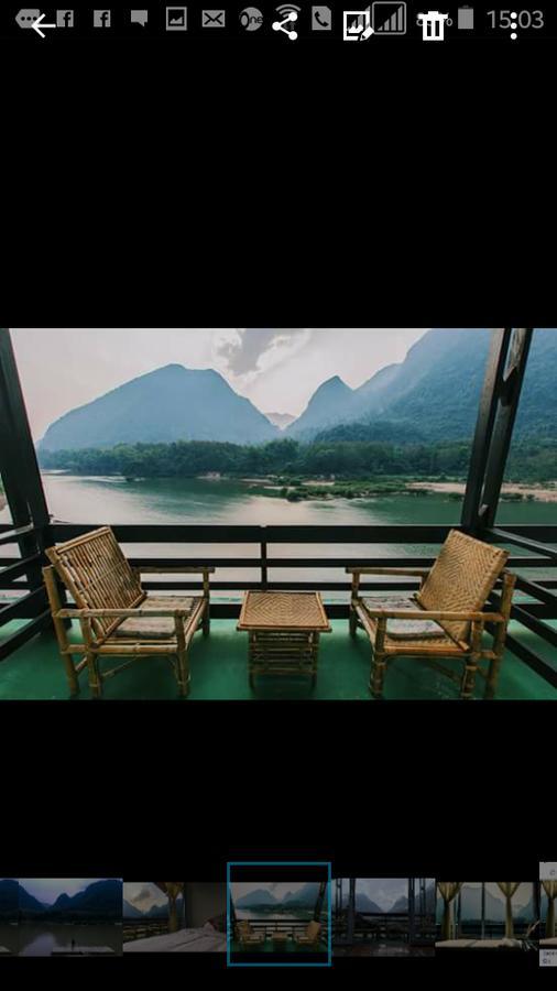 Ning Ning Guesthouse Muang Ngoi Luaran gambar