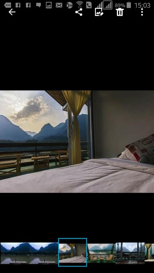 Ning Ning Guesthouse Muang Ngoi Luaran gambar